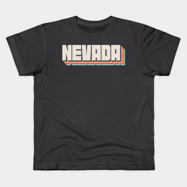 Nevada Kids T-Shirt by n23tees